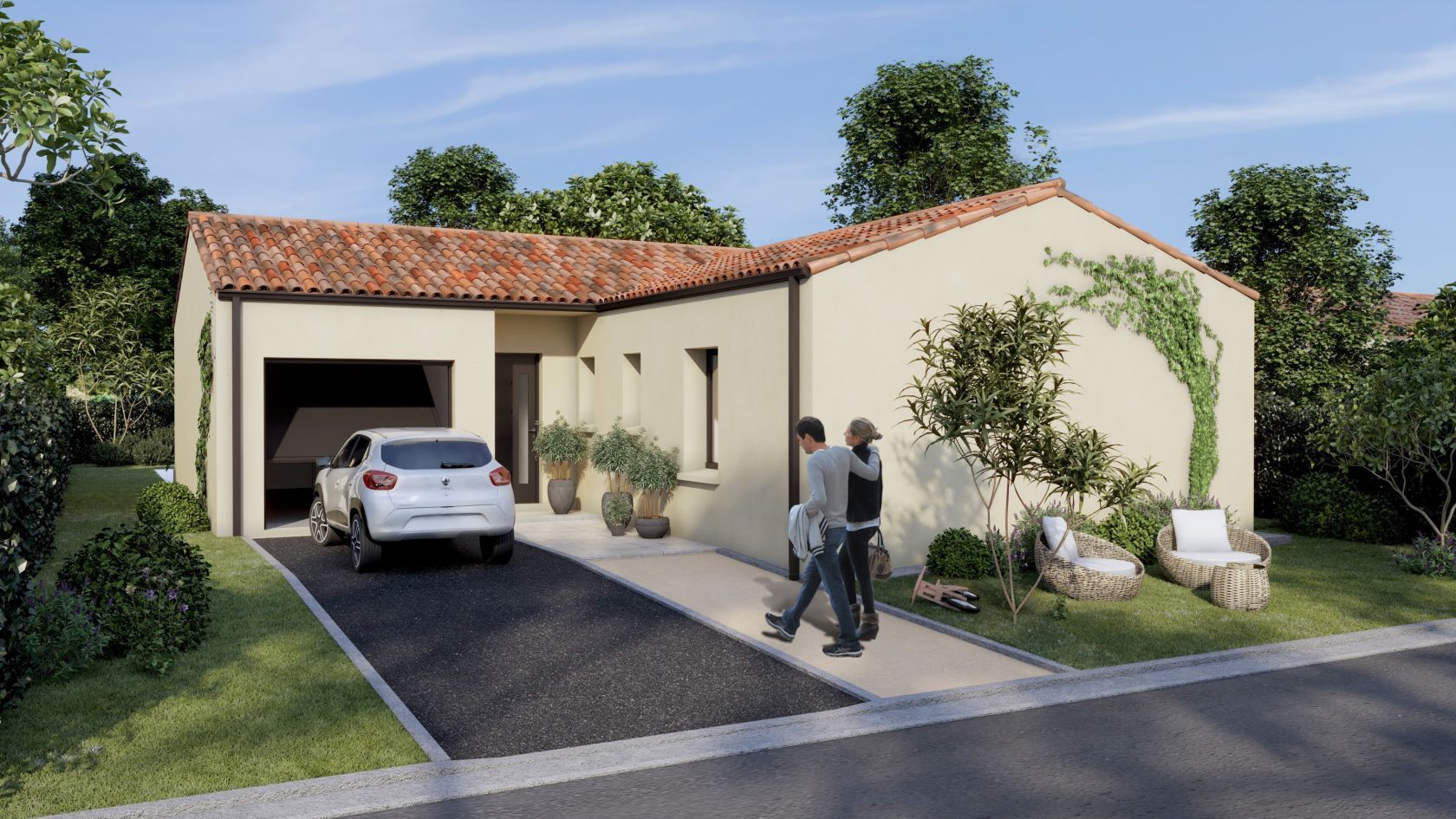 maison individuelle en vente à CELLE-LEVESCAULT