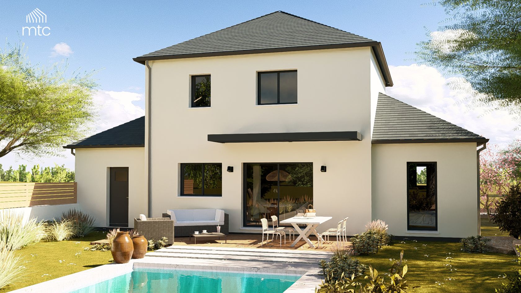 maison à construire de 107m2 à TREILLIERES