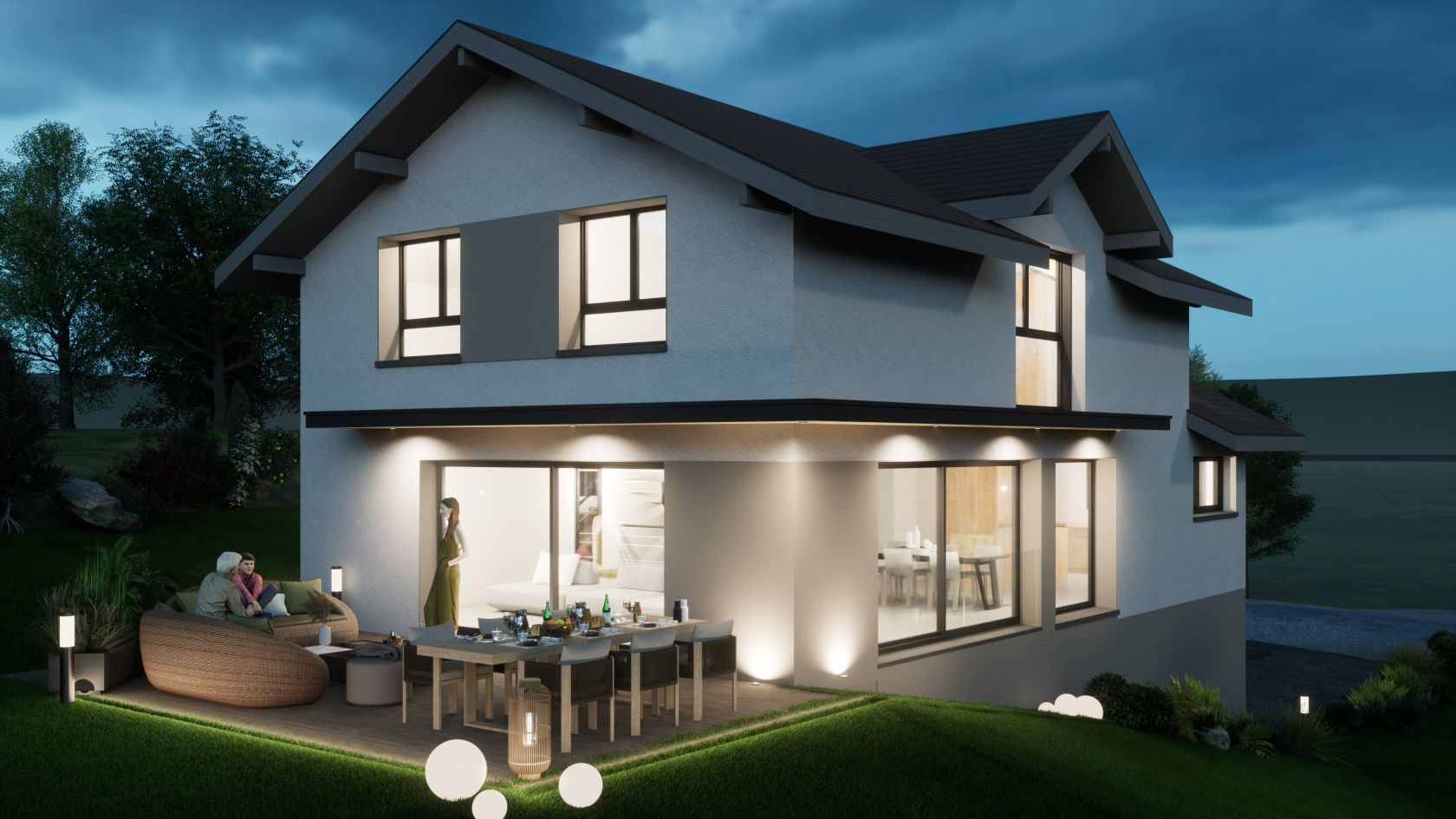 Agréable maison à construire en vente à CHARVONNEX (74370)
