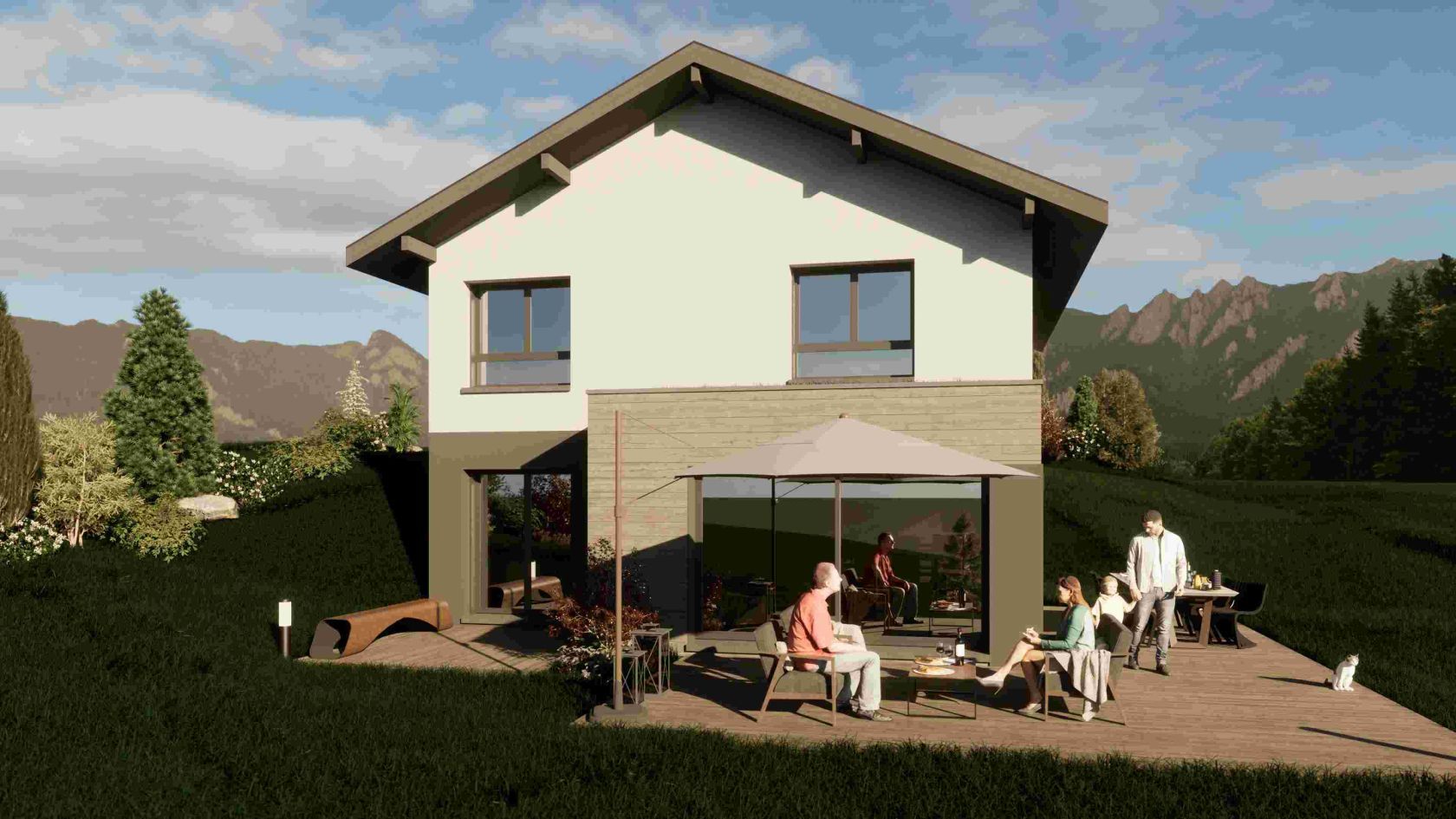 Ravissante maison individuelle à PUGNY-CHATENOD