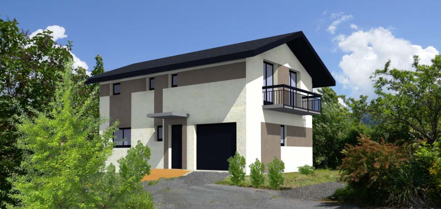 Belle maison à construire de 90m2 en vente à BONS-EN-CHABLAIS (74890)
