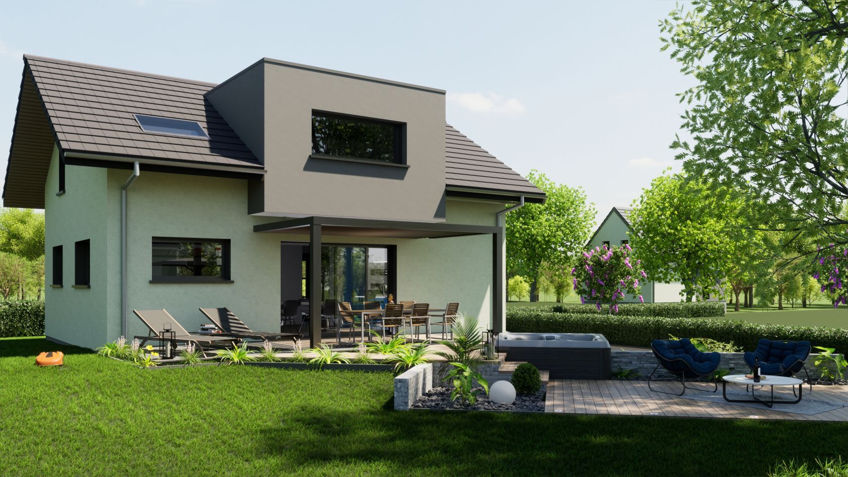 maison individuelle de 106m2 disponible à SAINT-PAUL-EN-CHABLAIS
