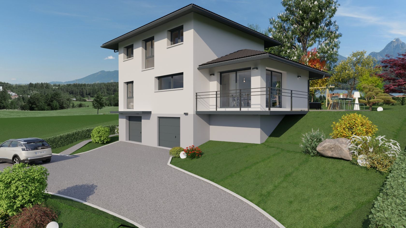 Agréable maison à vendre de 124m2 à MASSONGY