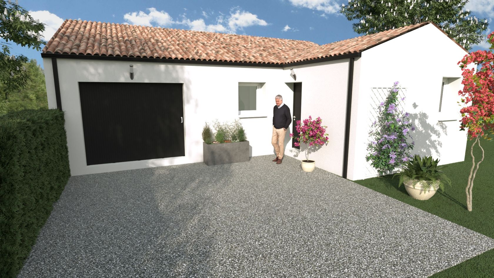 maison de 73.72m2 disponible à AIGREFEUILLE-SUR-MAINE