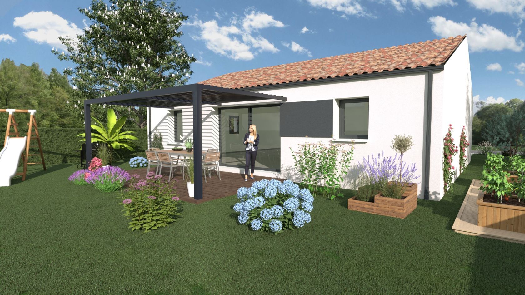 maison individuelle de 75.15m2 disponible à GETIGNE (44190)