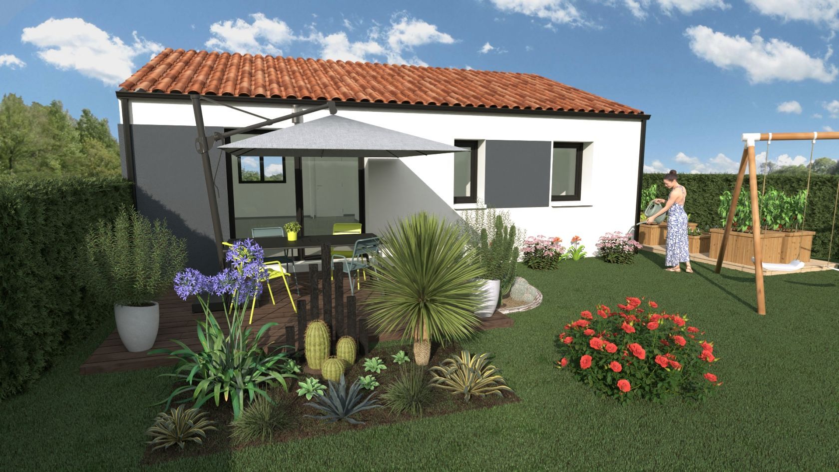 Magnifique maison à construire de 60.29m2 disponible à BOUAYE