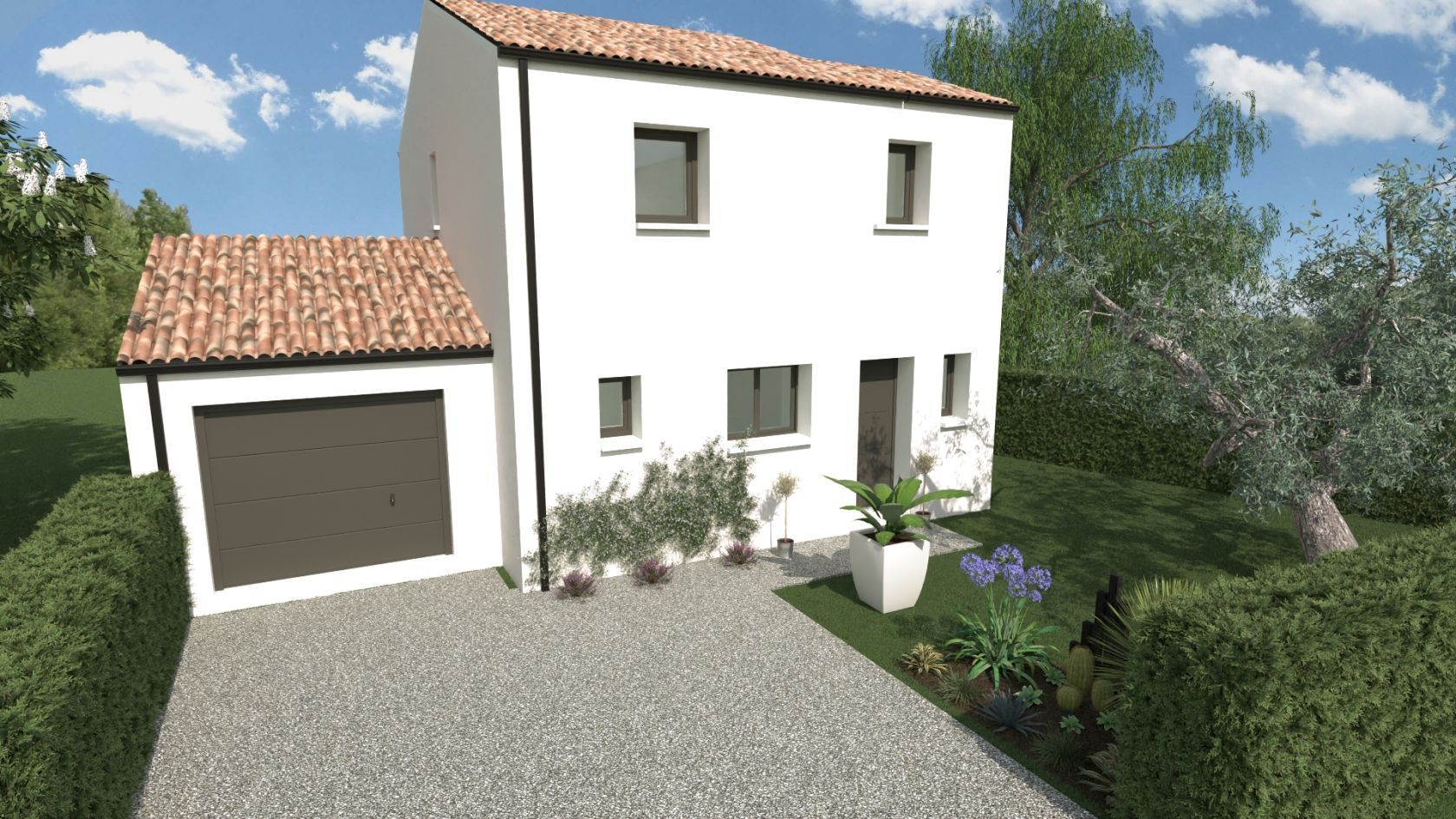 Jolie maison à vendre de 77.22m2 disponible à LES SORINIERES (44840)