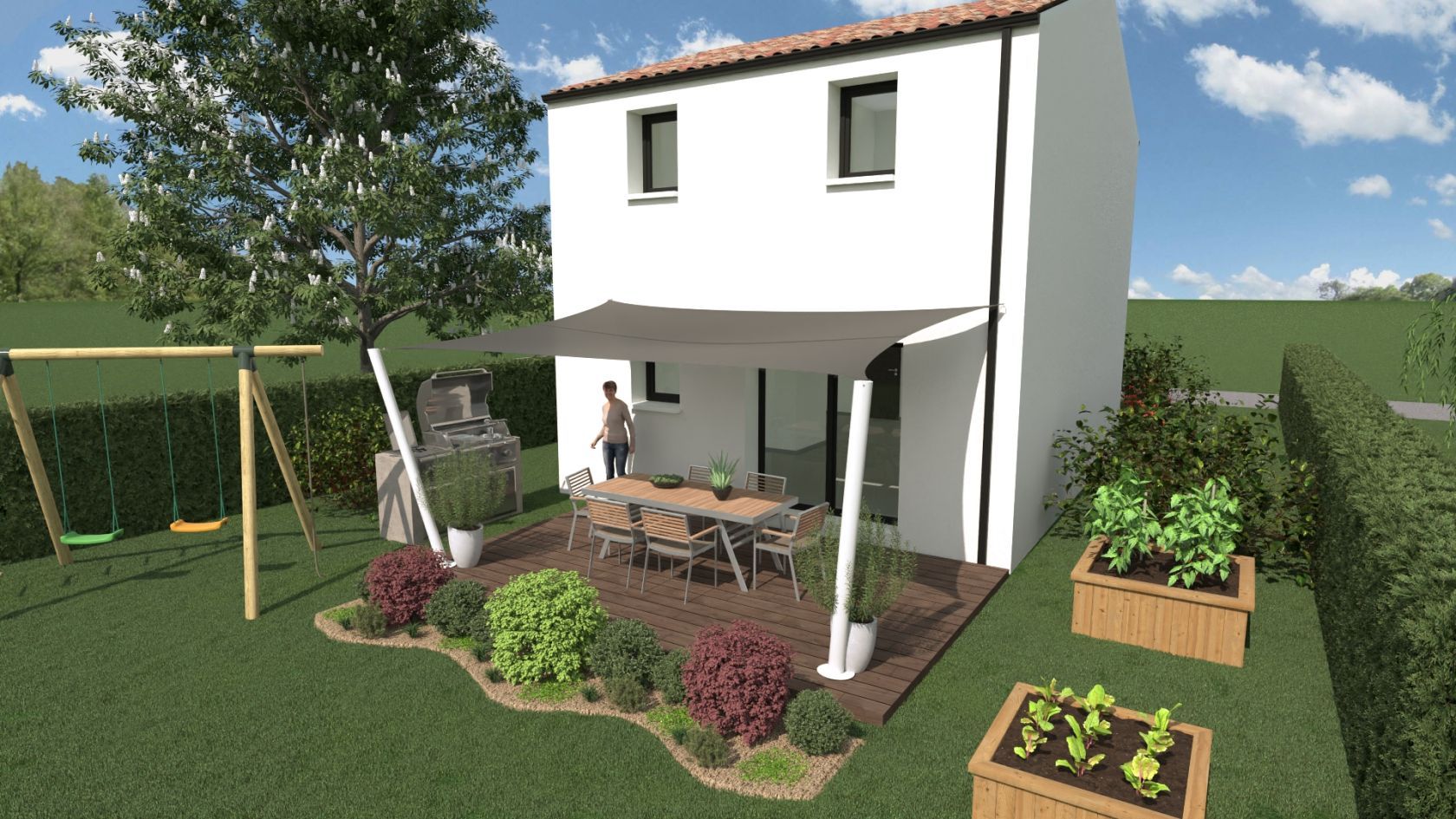 maison individuelle en vente à REZE