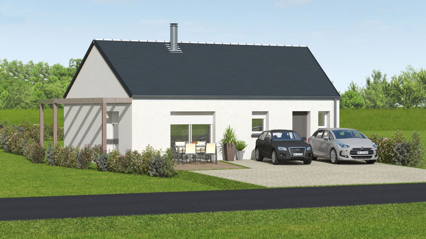 maison individuelle de 77.64m2 en vente à LA MONTAGNE