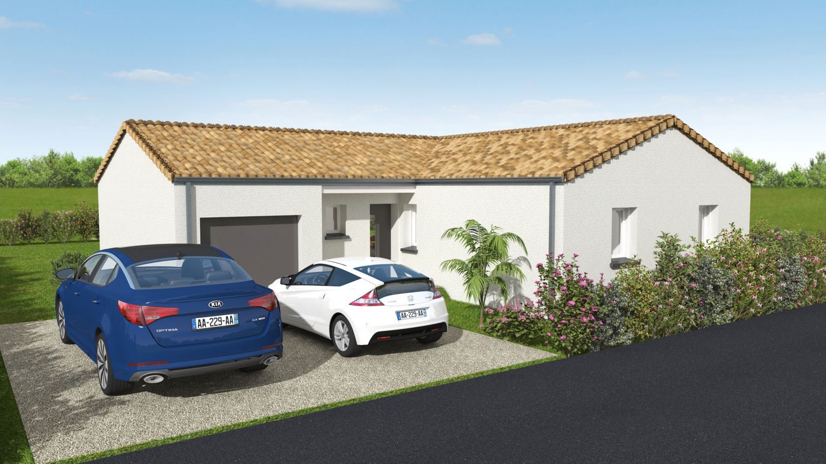 Agréable maison à construire disponible à LA MONTAGNE