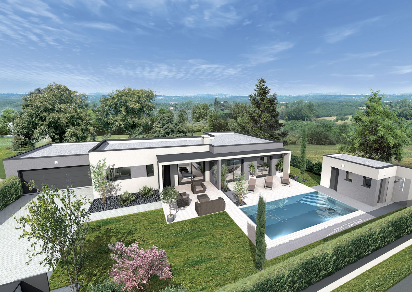 Agréable maison à construire disponible à VOURLES