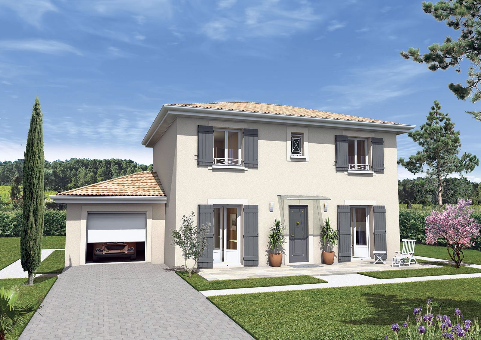 Agréable maison individuelle de 120m2 en vente à REYRIEUX (01600)