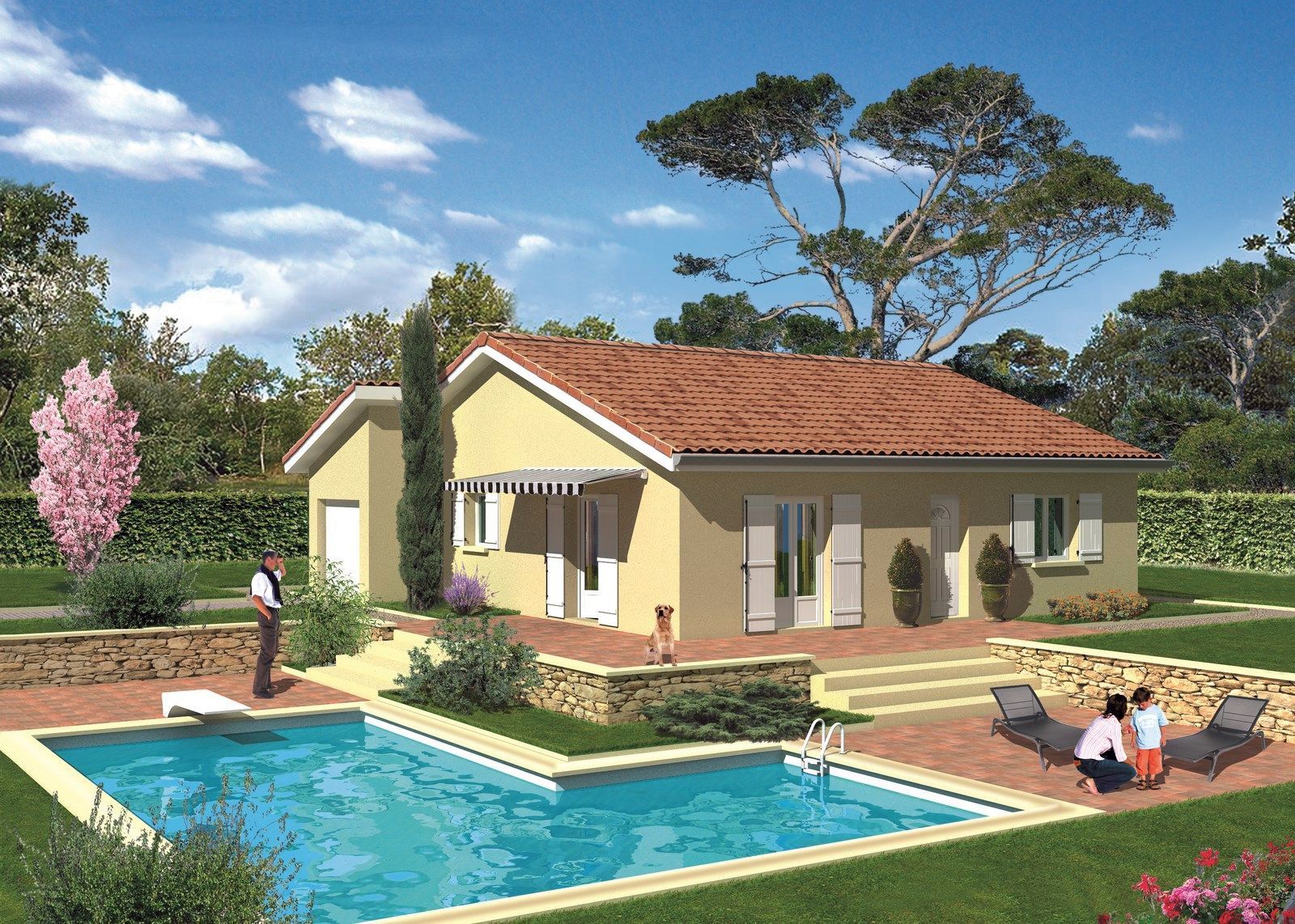 maison de 85m2 en vente à SAINT-DIDIER-DE-FORMANS (01600)