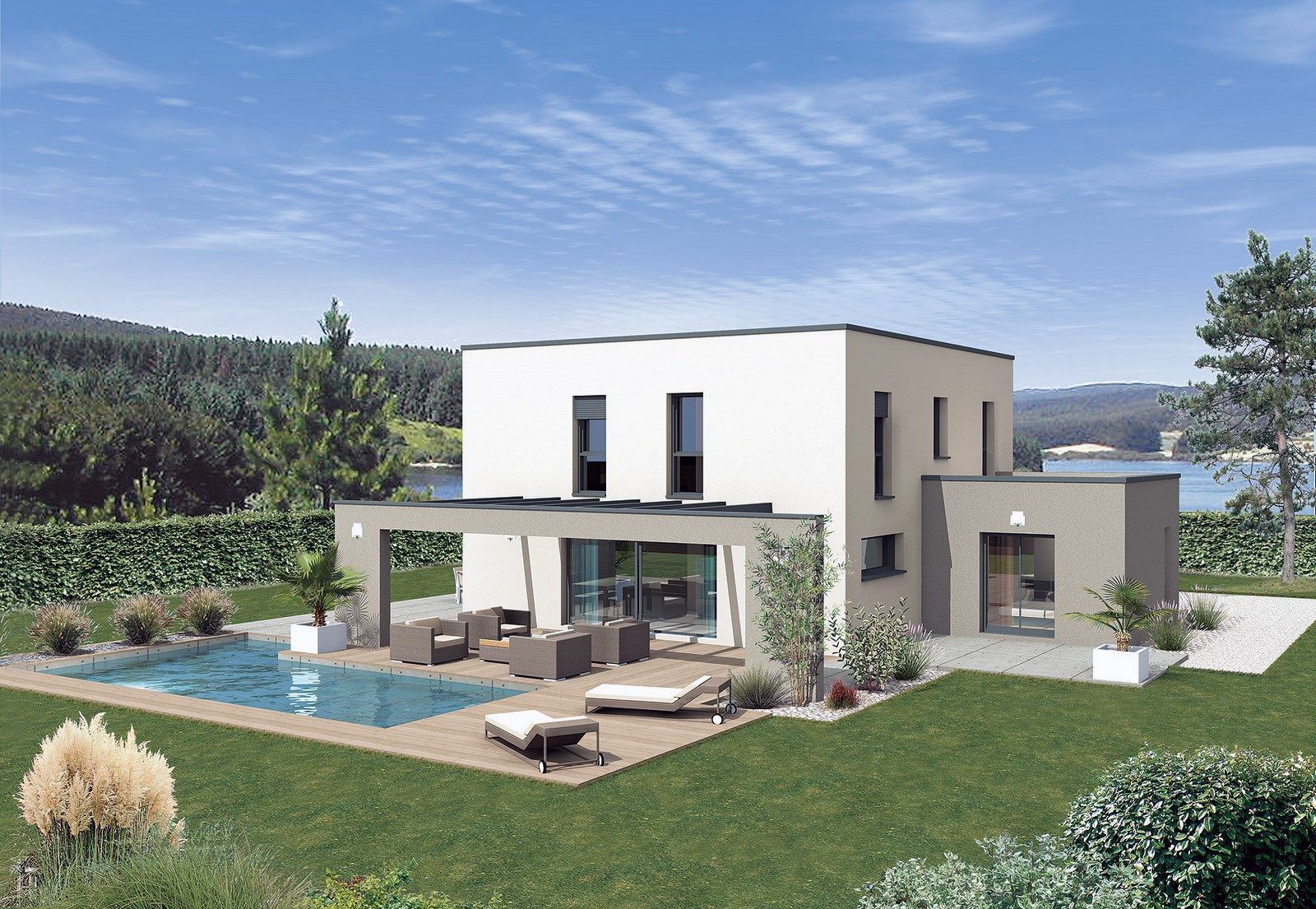 maison individuelle de 110m2 disponible à SAINT-SYMPHORIEN-D'OZON