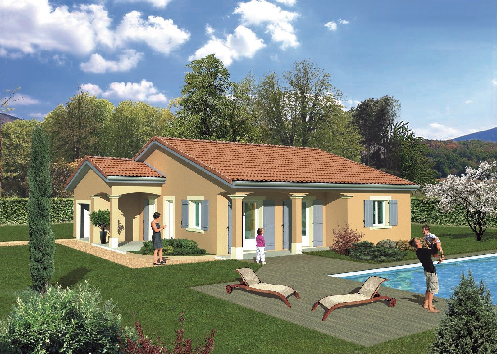 Sublime maison individuelle de 85m2 à BELLEVILLE