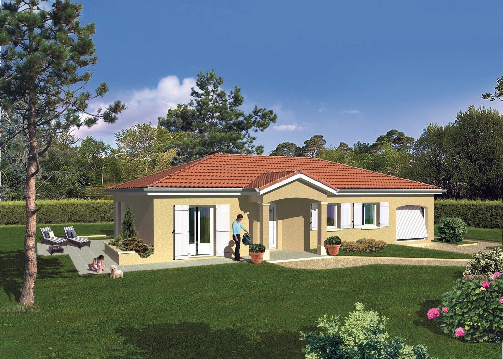 maison individuelle de 93m2 en vente à BELLEVILLE (69220)