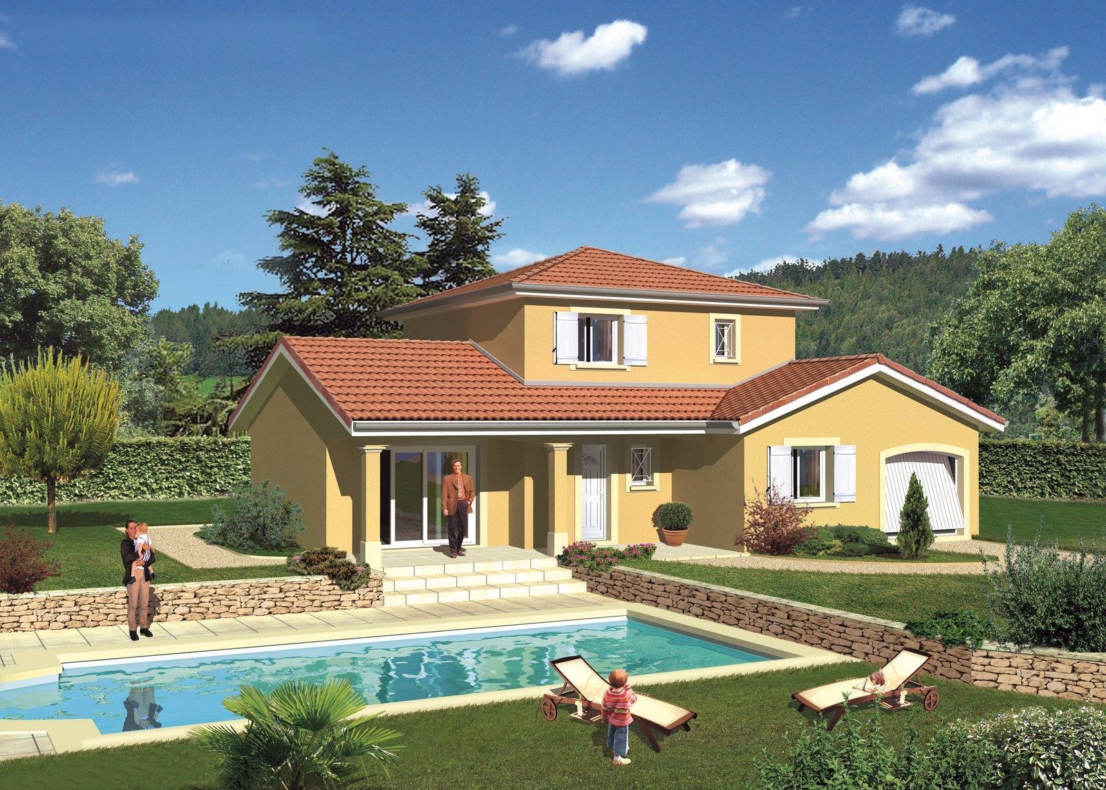Acheter une maison à construire de 95m2 disponible à REYRIEUX