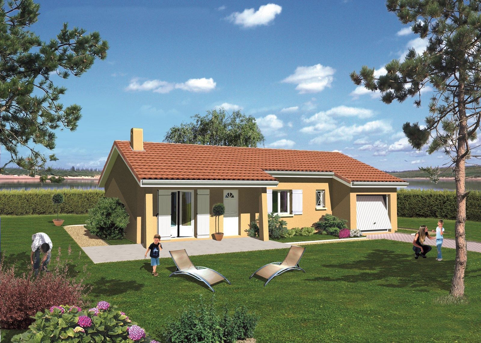 maison individuelle de 85m2 à SOLAIZE (69360)