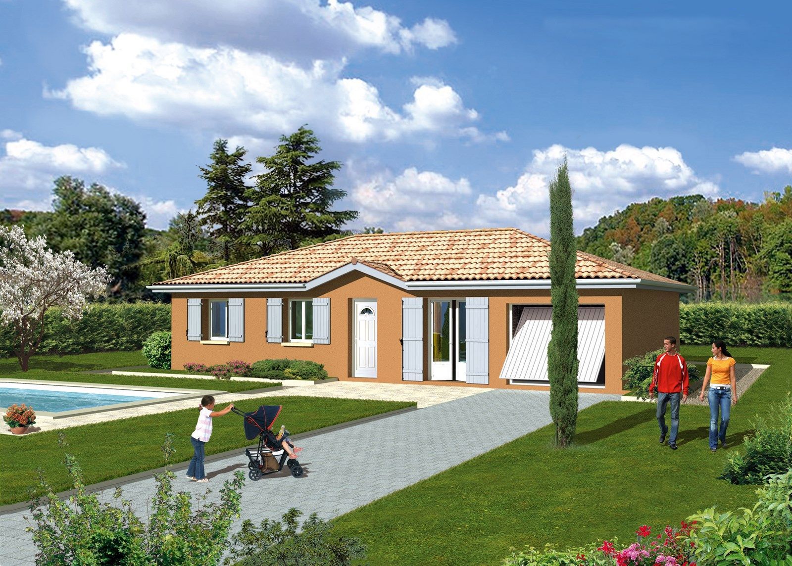 Belle maison à construire en vente à BLYES