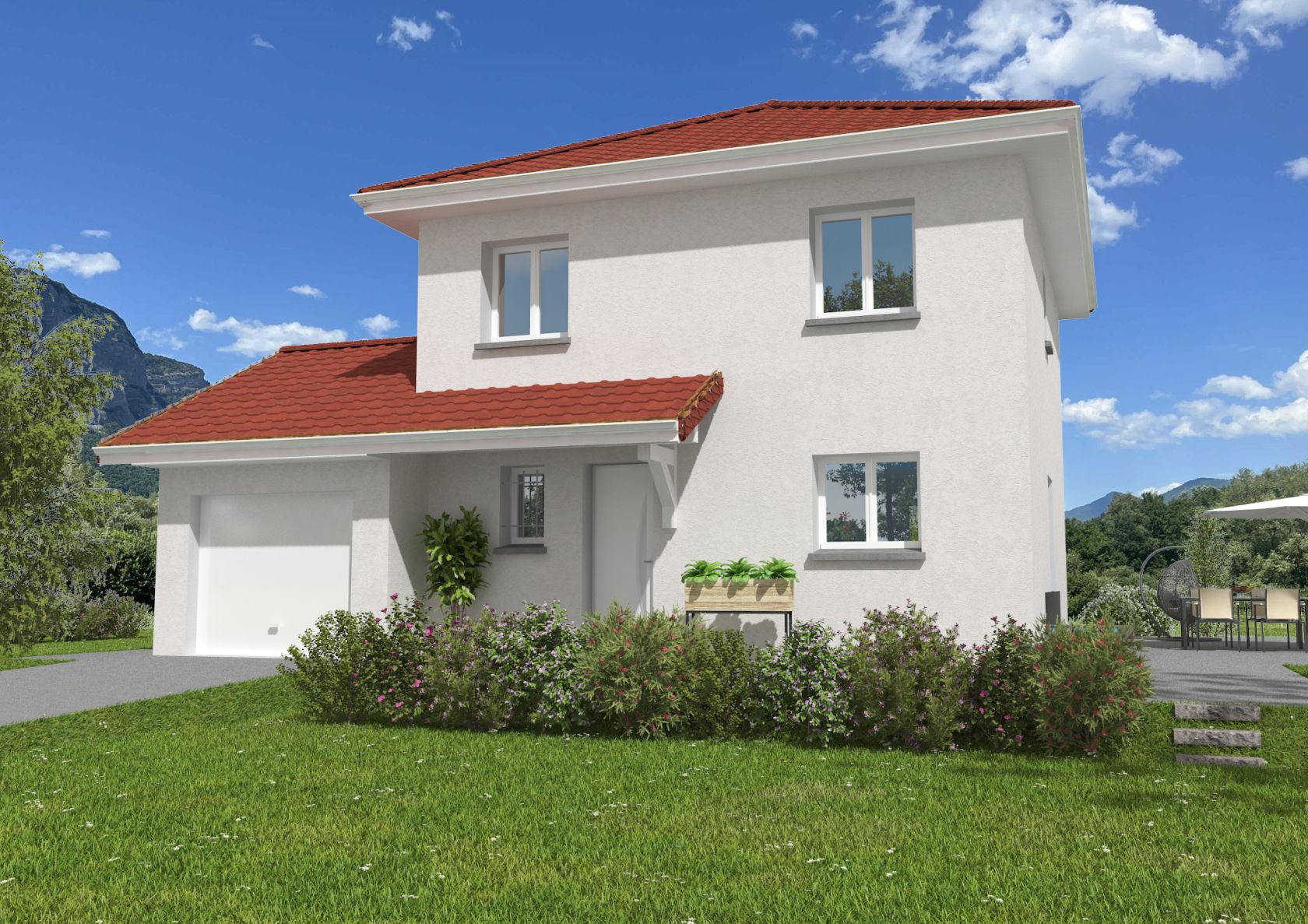 maison à construire de 99m2 à SAINT-MARTIN-D'URIAGE (38410)