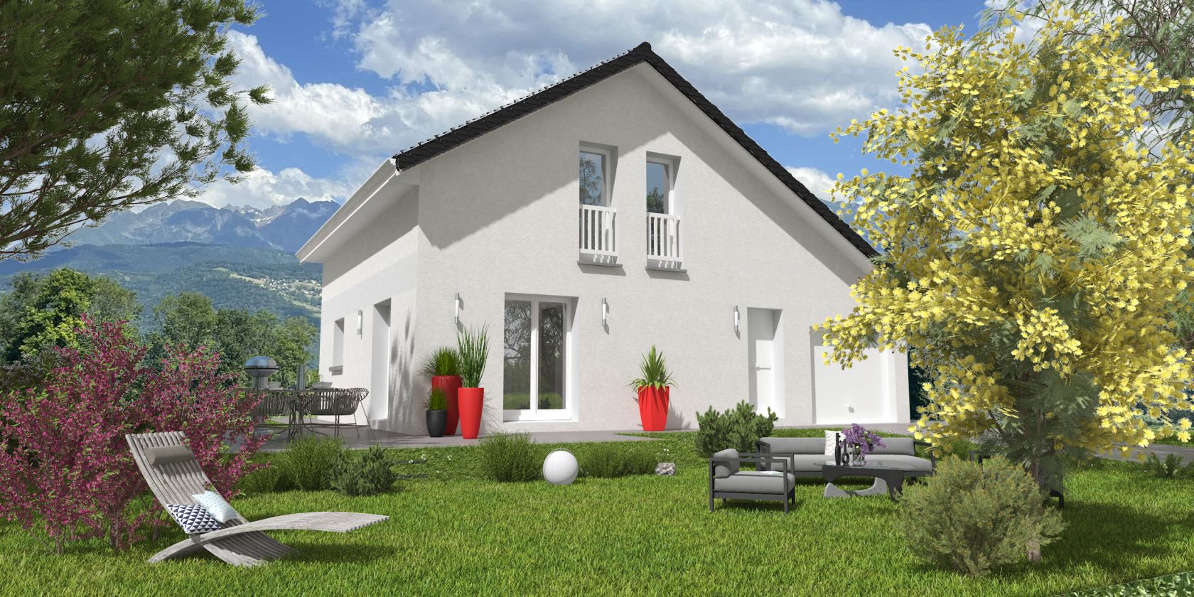 Belle maison individuelle de 96.35m2 en vente à QUAIX-EN-CHARTREUSE (38950)