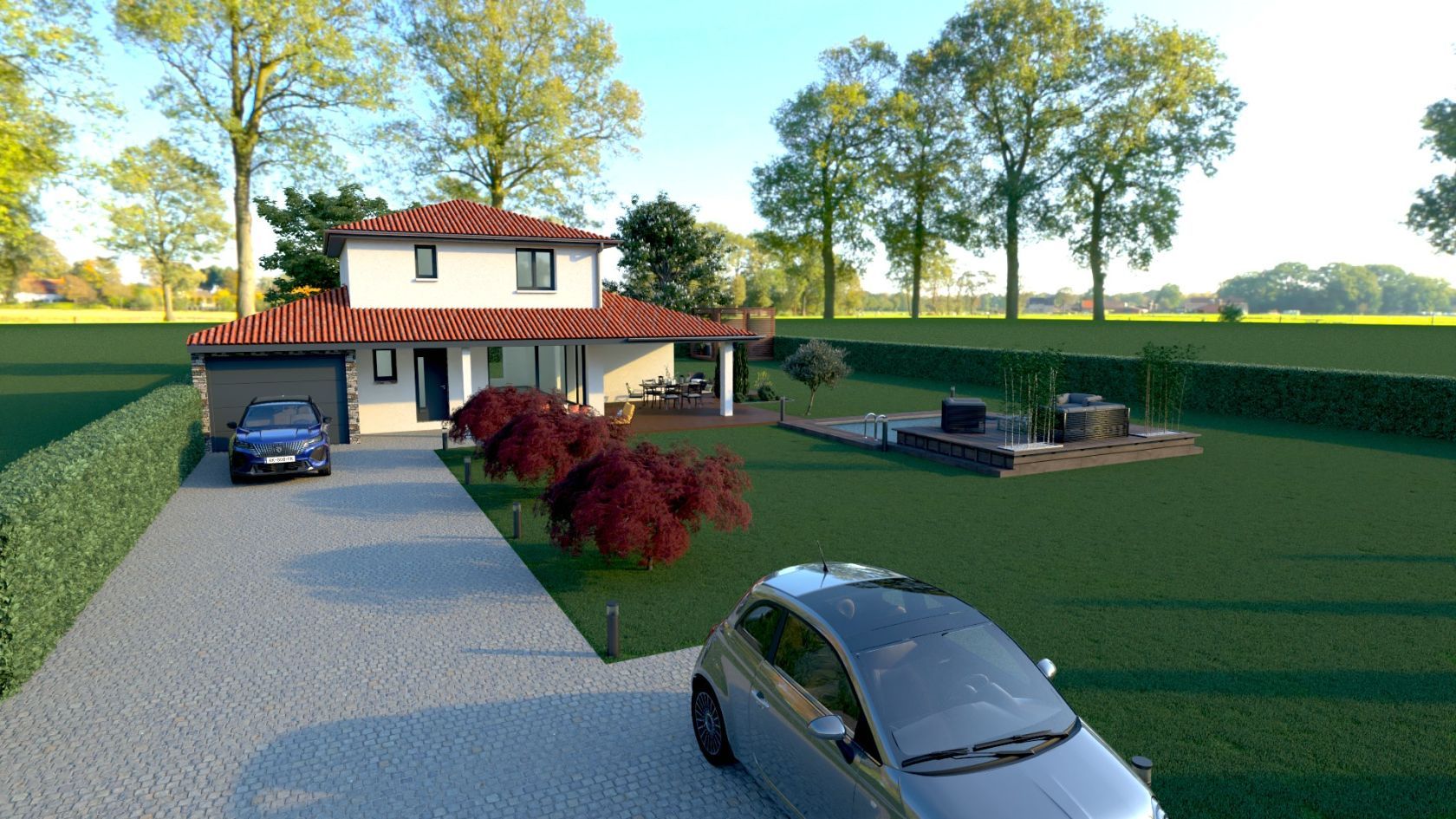 Très belle maison de 120m2 en vente à LA TOUR-DE-SALVAGNY (69890)