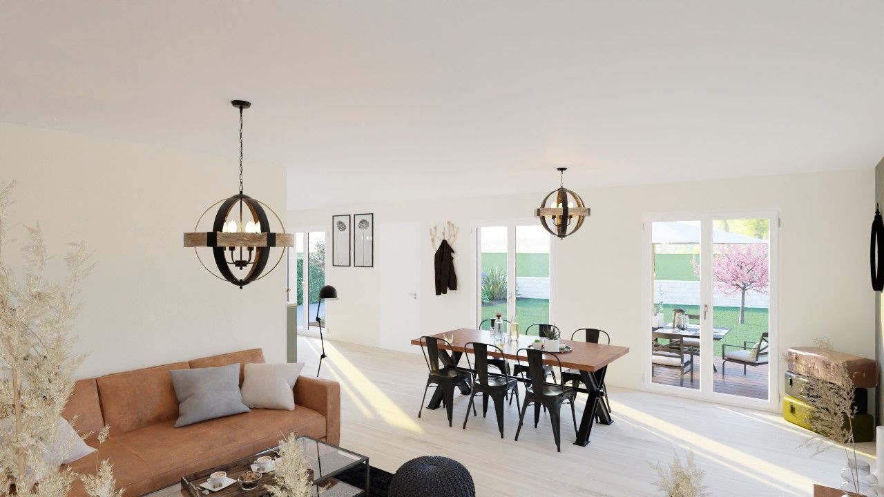 Charmante maison individuelle de 120m2 disponible à RILLIEUX-LA-PAPE