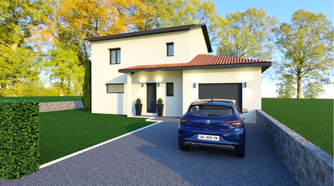 Superbe maison de 100m2 en vente à RIGNIEUX-LE-FRANC (01800)