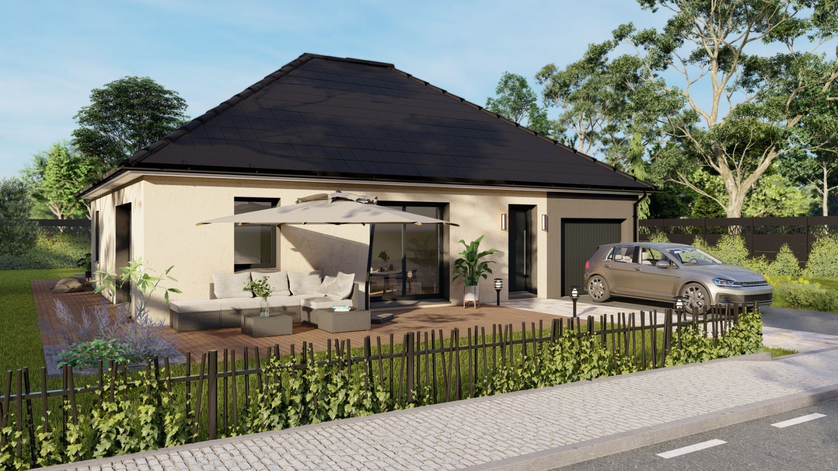 Charmante maison à construire de 81.63m2 en vente à SOULITRE