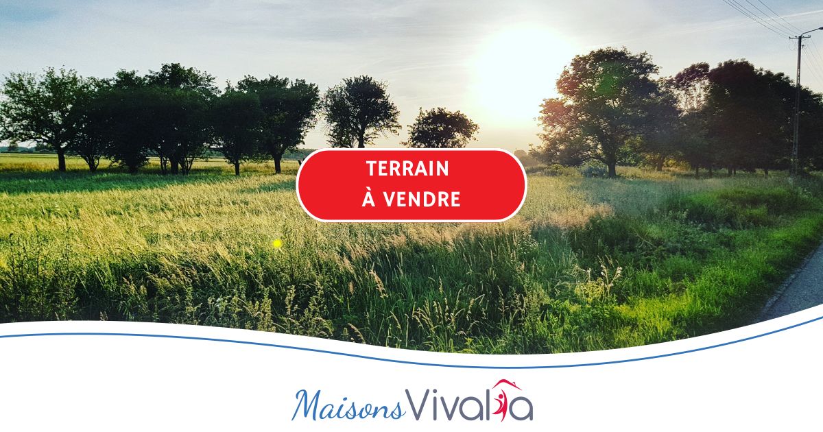 terrain constructible viabilisé de 460m2 en vente à AVEZE