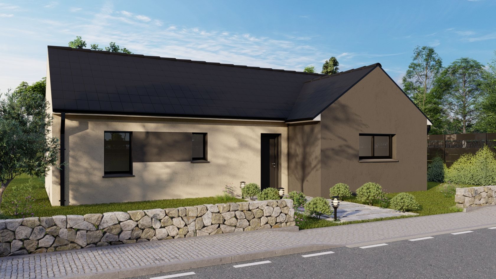 maison à construire de 83.55m2 à TOURVILLE-SUR-ARQUES (76550)