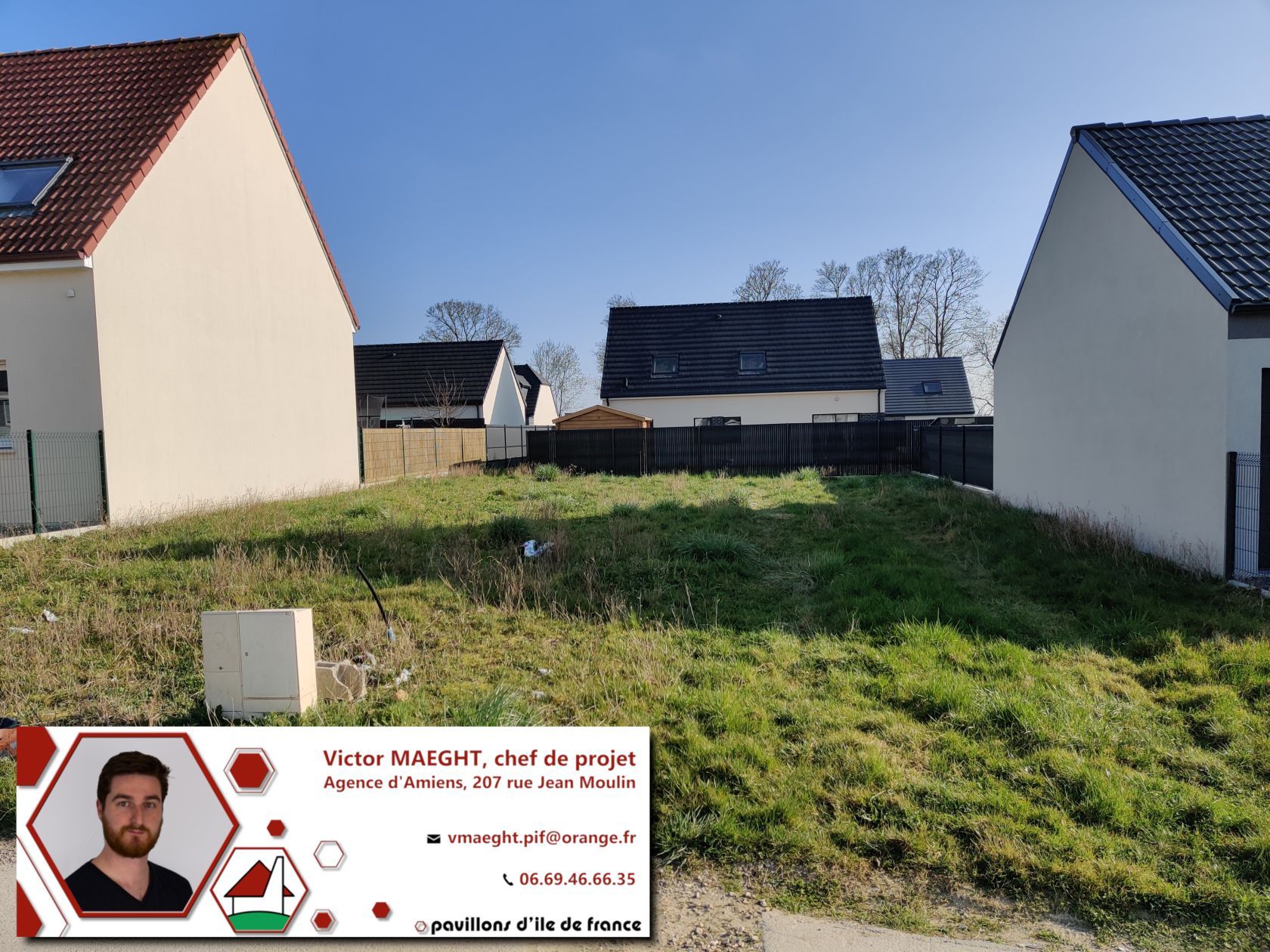 Magnifique terrain à vendre viabilisé de 379m2 disponible à CORBIE