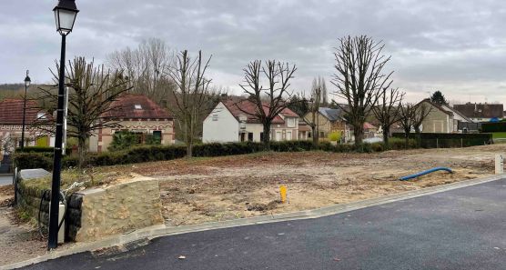 Ravissant terrain viabilisé de 436m2 disponible à SAINTINES (60410)
