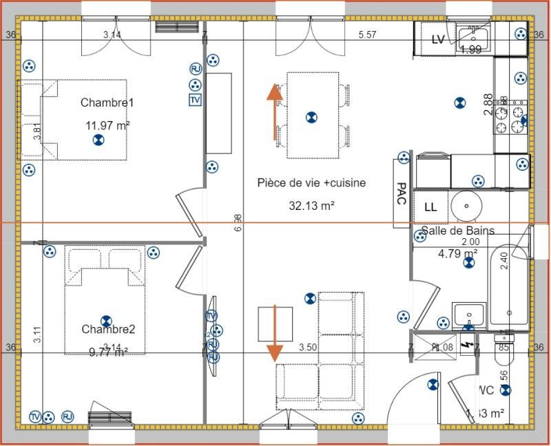 maison à construire à BARISIS (02700)