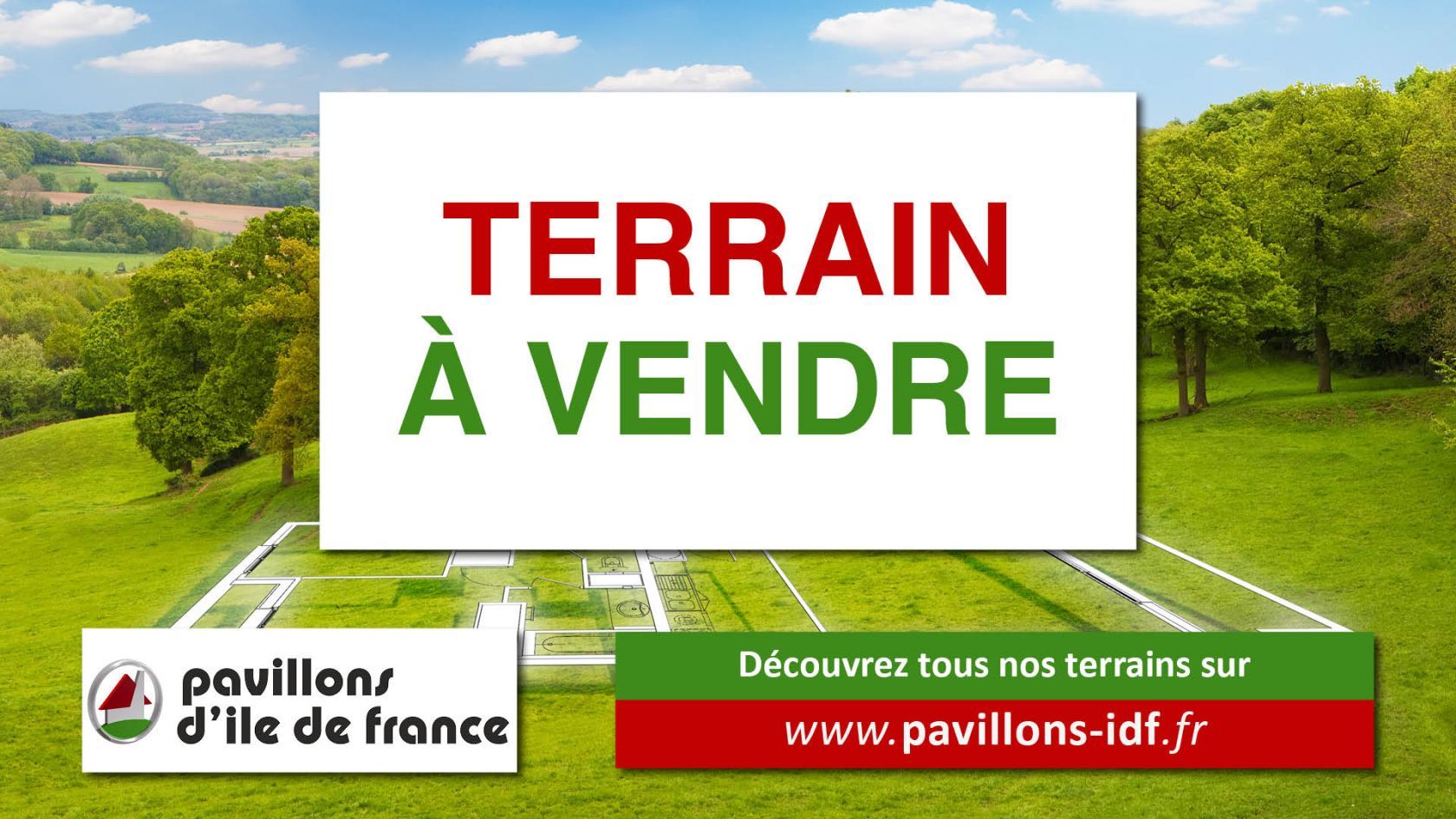 Agréable terrain constructible viabilisé de 500m2 disponible à NOYON (60400)