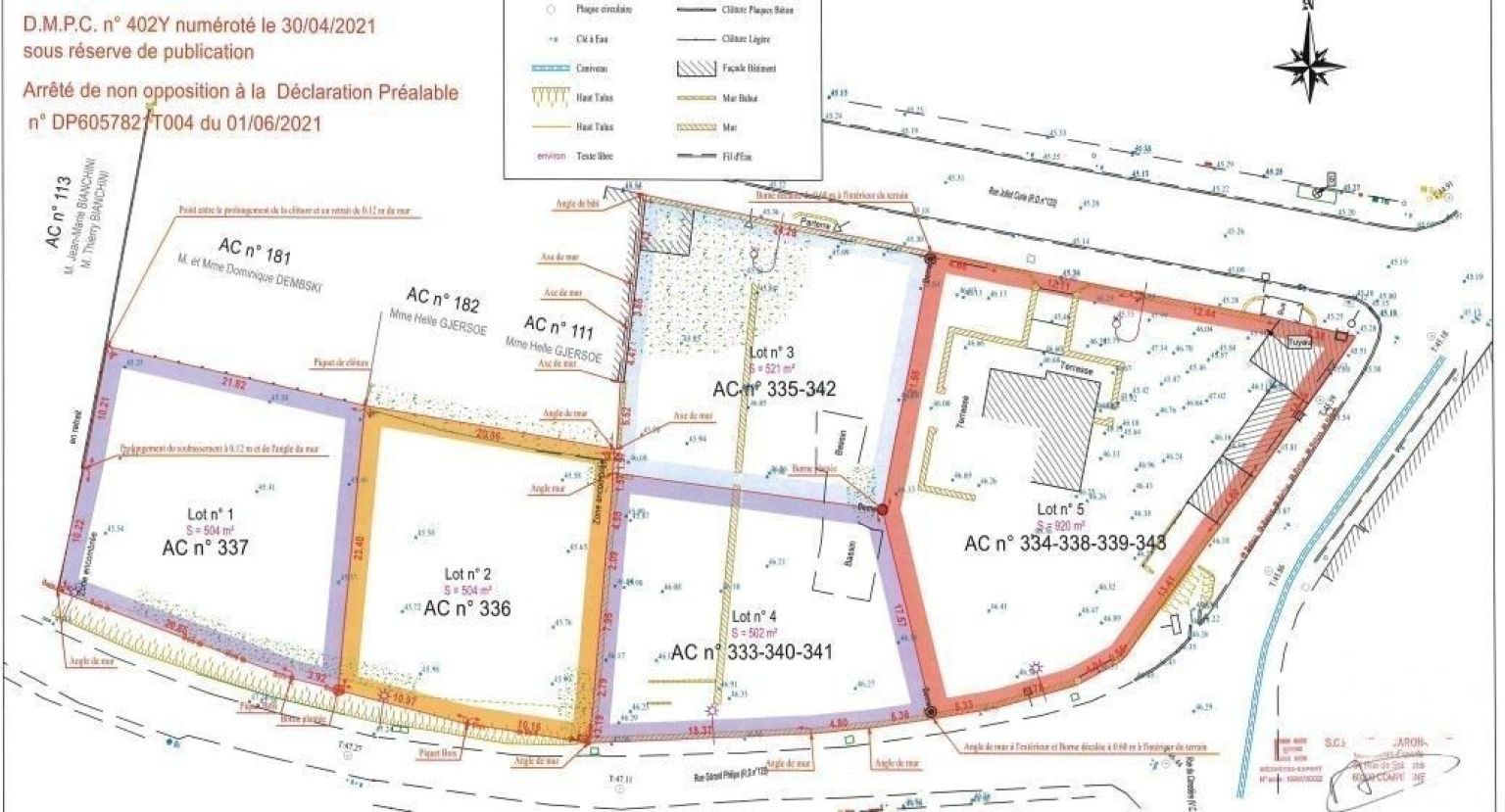 Charmant terrain à construire viabilisé en vente à SAINTINES