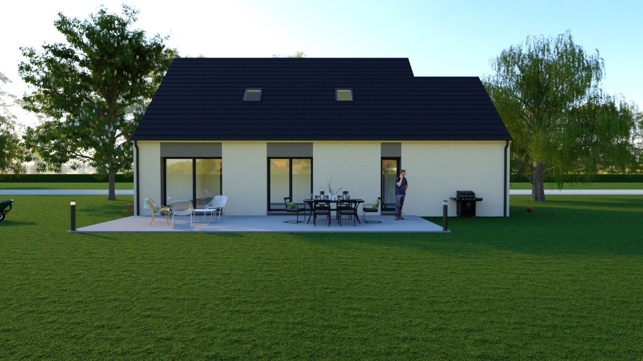Jolie maison à construire disponible à GUERARD (77580)