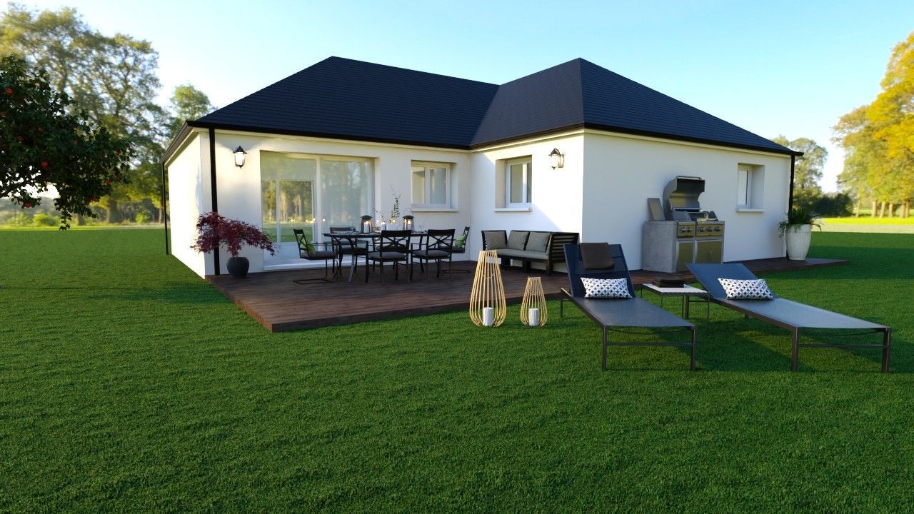 Ravissante maison à vendre de 86m2 disponible à LA VILLENEUVE-SOUS-THURY (60890)