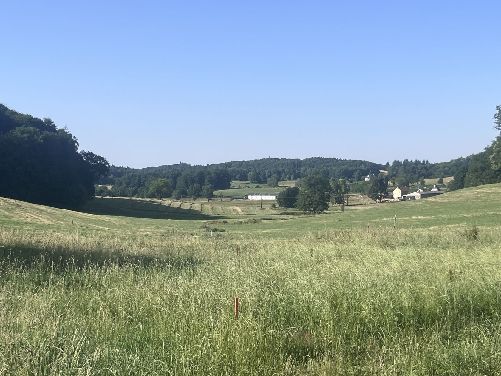 Parcelle de terrain à batir viabilisé de 1382m2 à LAFEUILLADE-EN-VEZIE