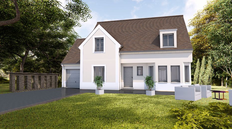 Jolie maison à construire disponible à TIGEAUX (77163)