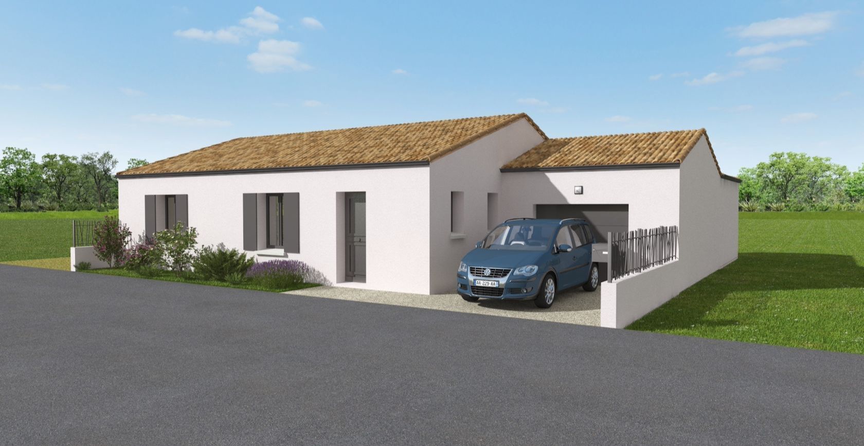 maison individuelle de 102m2 à NUAILLE-D'AUNIS