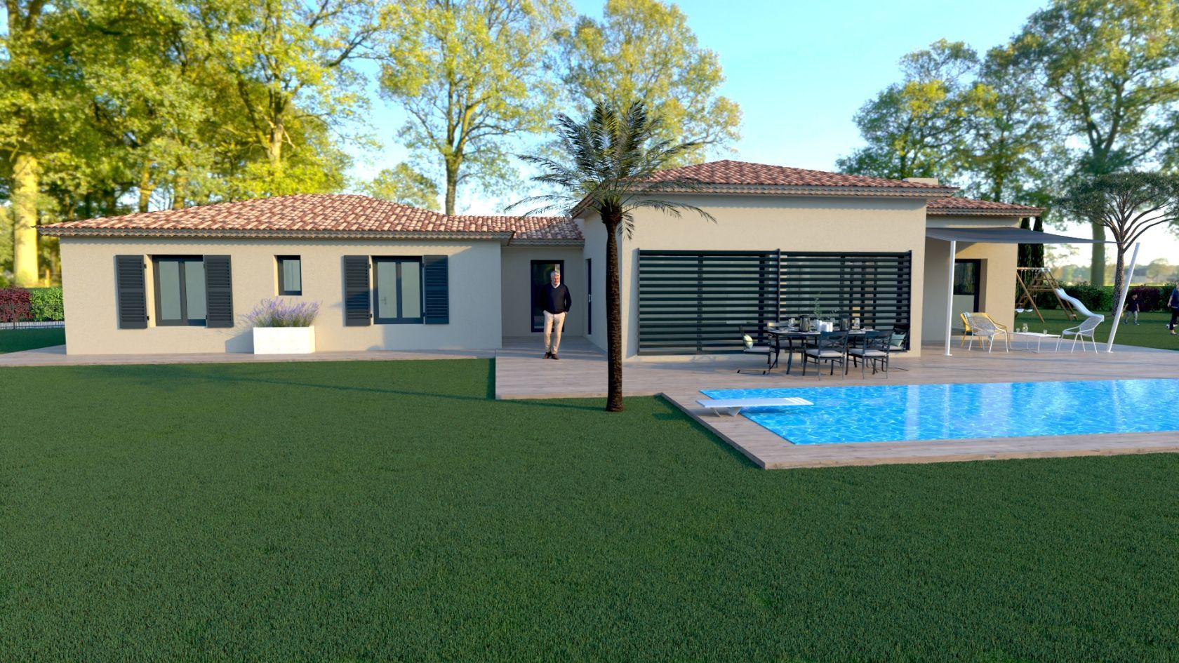 maison individuelle de 200m2 à AIX-EN-PROVENCE