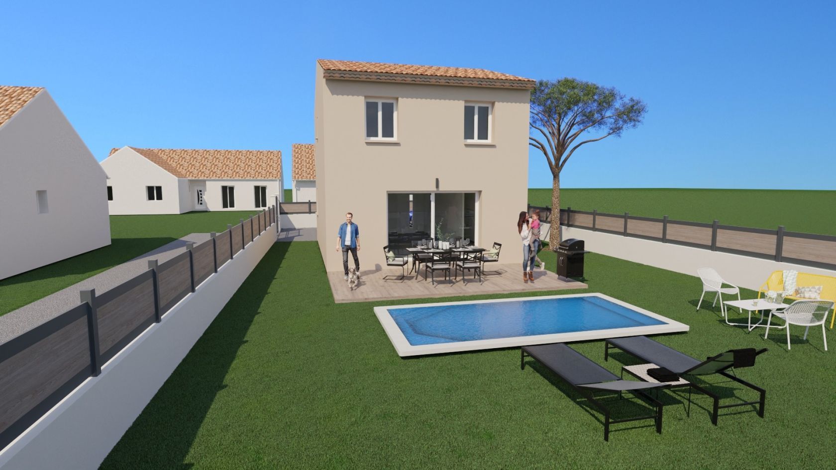 Agréable maison à construire disponible à MIRAMAS