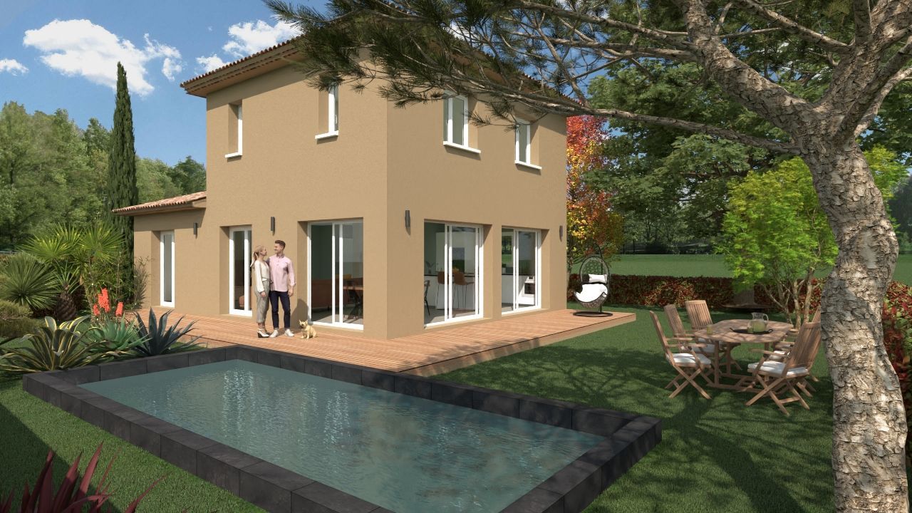 maison individuelle à ROQUEBRUNE-SUR-ARGENS (83520)