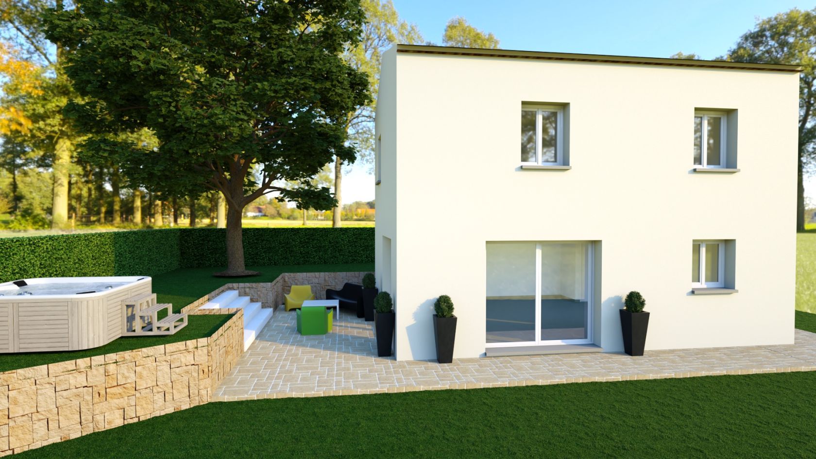 terrain constructible viabilisé disponible à LA FARLEDE (83210)