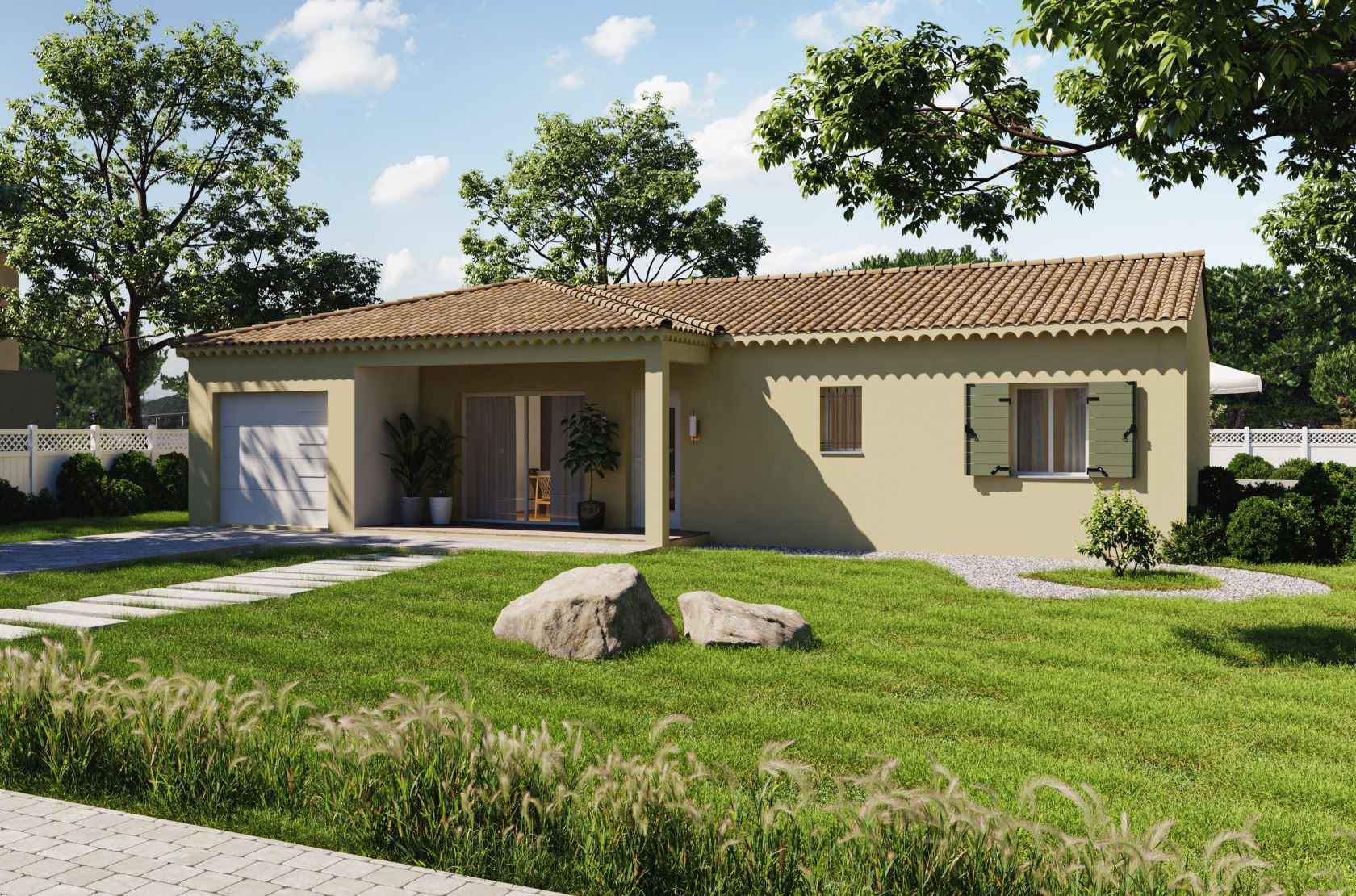 maison individuelle de 85m2 en vente à LA BRILLANNE (04700)