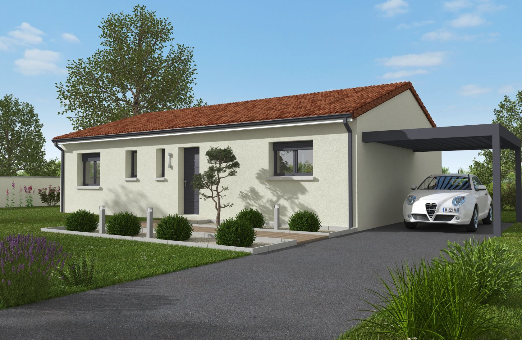 Charmante maison à construire disponible à CASTELNAUDARY (11400)