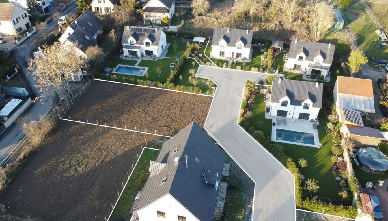 Magnifique terrain à construire viabilisé de 434m2 en vente à FORTSCHWIHR (68320)