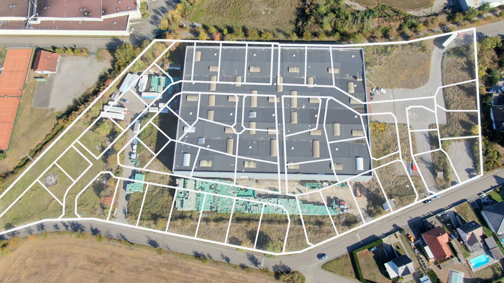 terrain constructible de 525m2 en vente à UNGERSHEIM (68190)