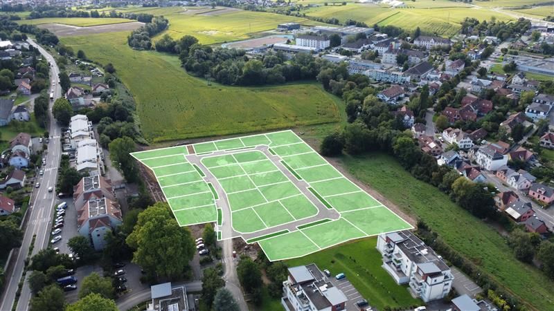 terrain constructible viabilisé de 469m2 disponible à ALTKIRCH (68130)